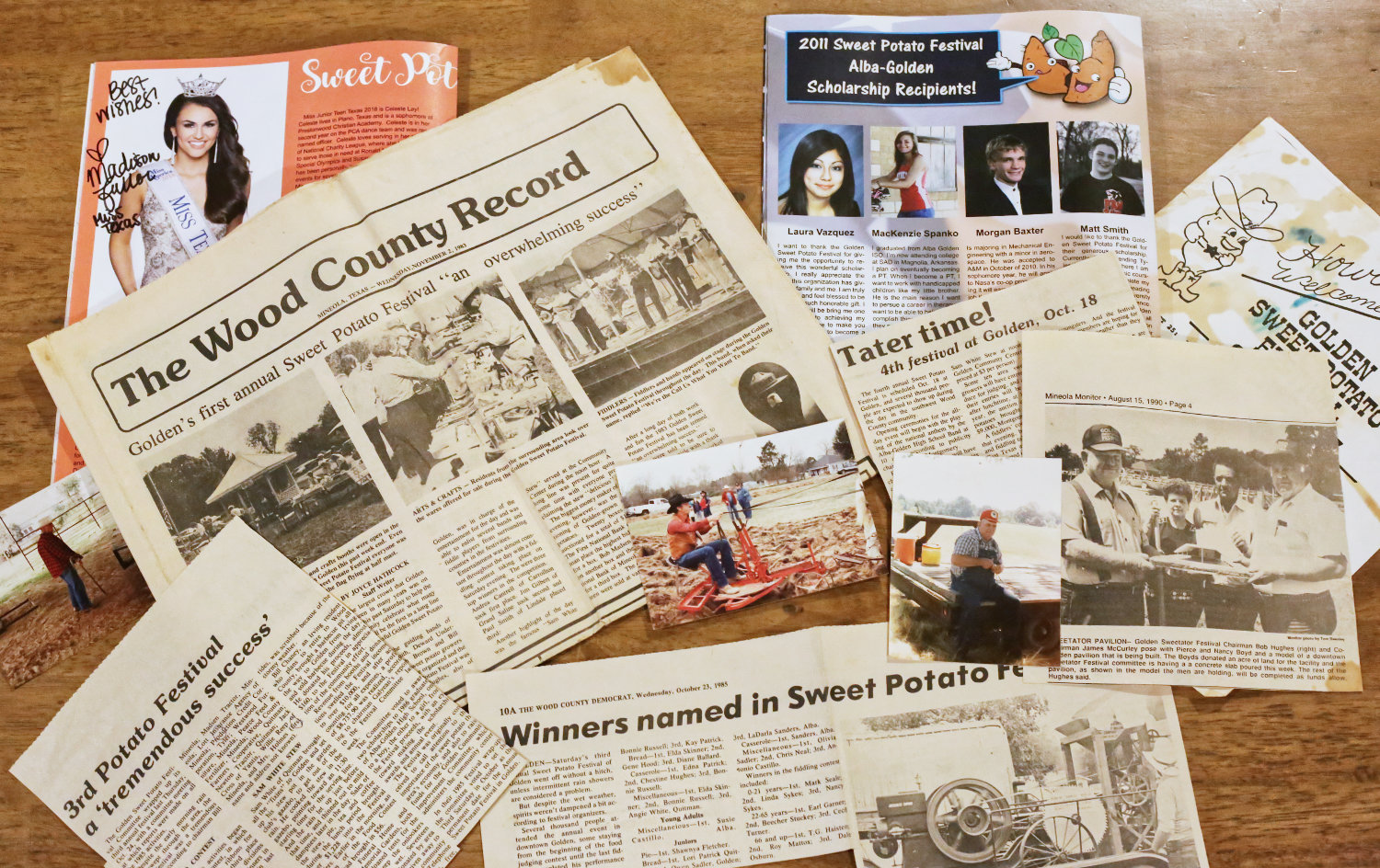 The 40-year history of the Golden Sweet Potato Festival has been well-documented.